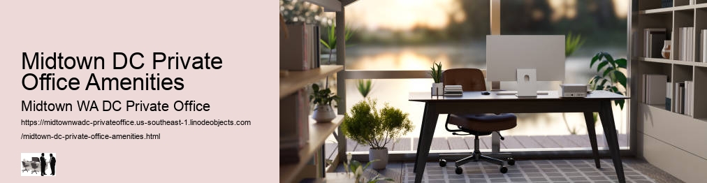 Midtown DC Private Office Amenities